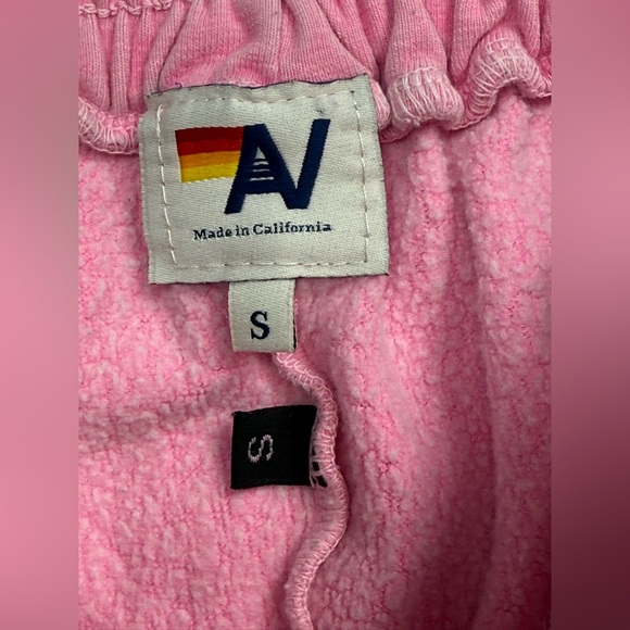 AVIATOR NATION WOMEN'S 5 STRIPE JOGGER
SHORT PINK XS - Picture 6 of 8